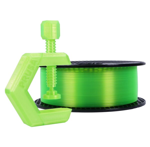 Prusament PETG Neon Green Trans 1kg