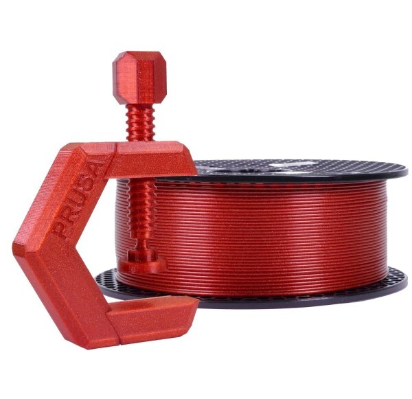 Prusament PETG Carmine Red Trans 1kg